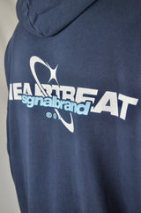 HEARTBEAT NAVY HOODIE