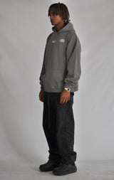 FAKE CHARCOAL HOODIE