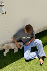 SUNSET GREY TEE