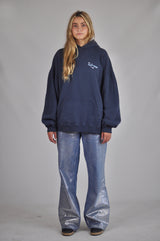 HEARTBEAT NAVY HOODIE