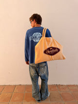 PATCH YELLOW TOTE BAG