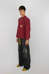 THORN BURGUNDY CREWNECK