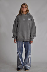 FAKE CHARCOAL HOODIE