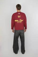 THORN BURGUNDY CREWNECK