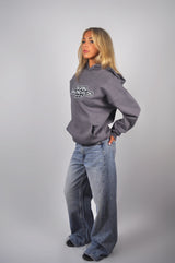 BOX LOGO PURPLE HOODIE