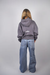 BOX LOGO PURPLE HOODIE