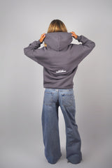 BOX LOGO PURPLE HOODIE