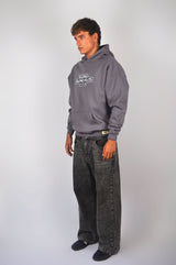 BOX LOGO PURPLE HOODIE