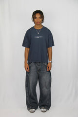 WAVE NAVY TEE