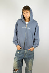 FEELING LIGHT BLUE ZIPPER