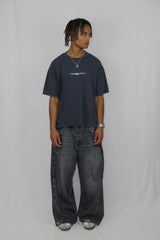 WAVE NAVY TEE