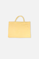 PATCH YELLOW TOTE BAG