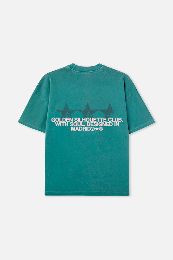 3 STARS GREEN TEE