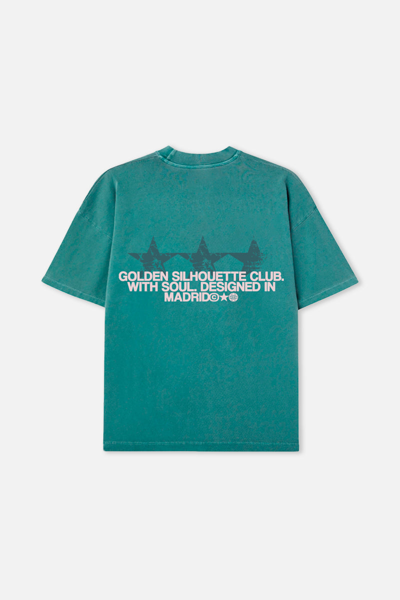 3 STARS GREEN TEE