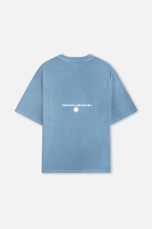 SUNRISE BLUE WASHED TEE