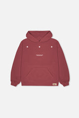 BROKEN STAR BURGUNDY HOODIE