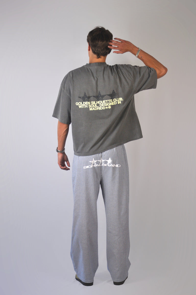 3 STARS GREY TEE