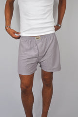 GREY STRIPED UNDERWEAR