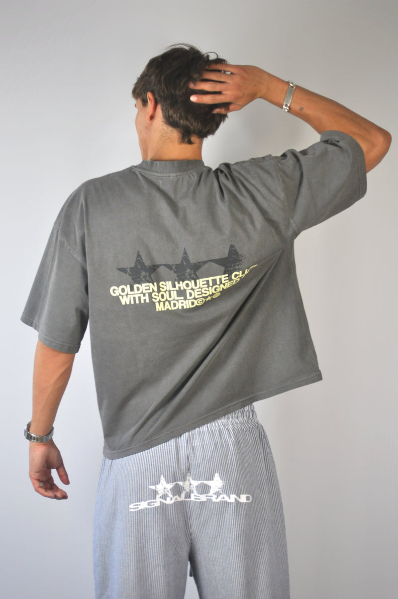 3 STARS GREY TEE