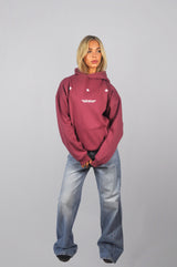 BROKEN STAR BURGUNDY HOODIE