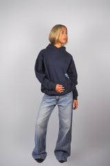 SEASON NAVY HOODIE