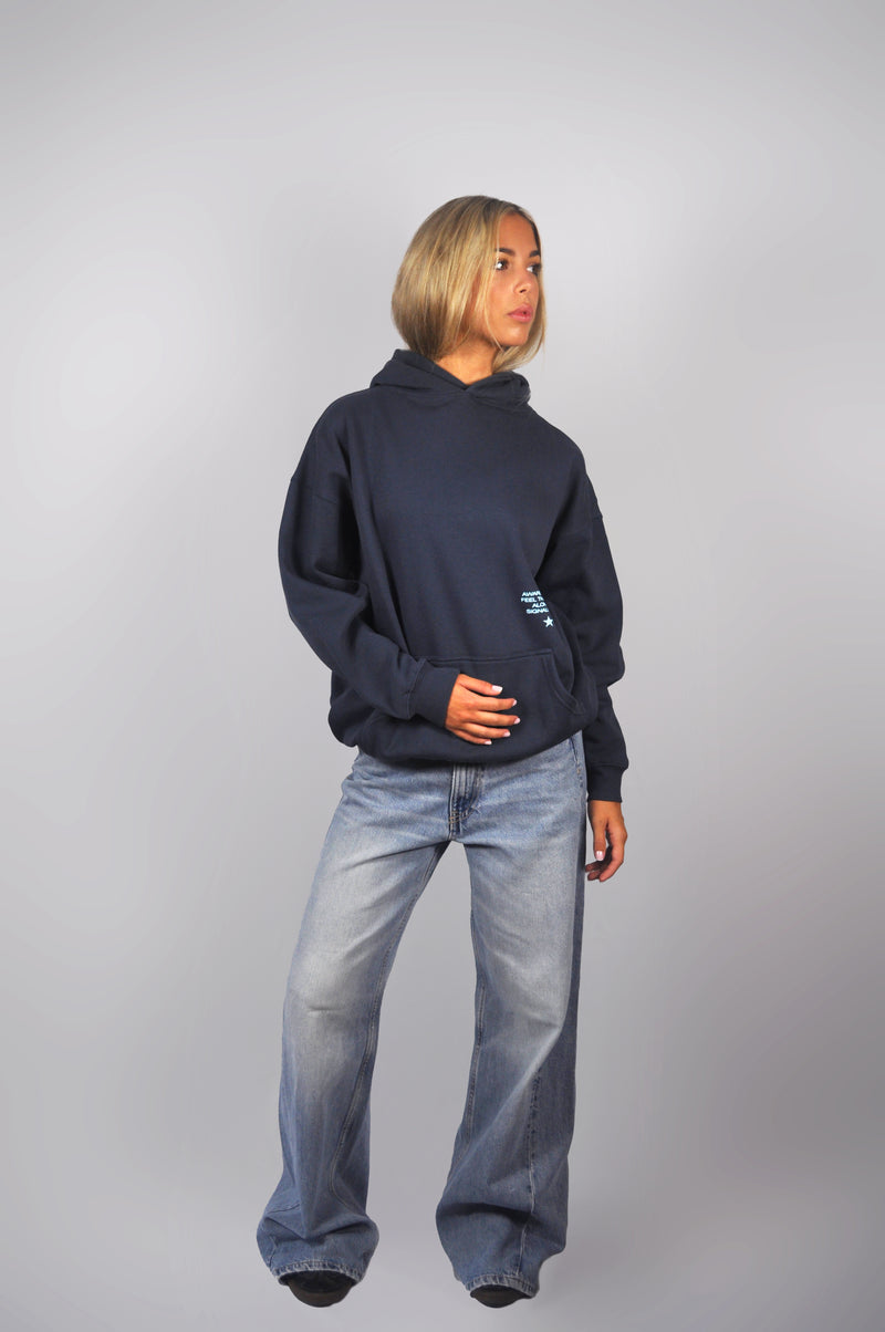 SEASON NAVY HOODIE
