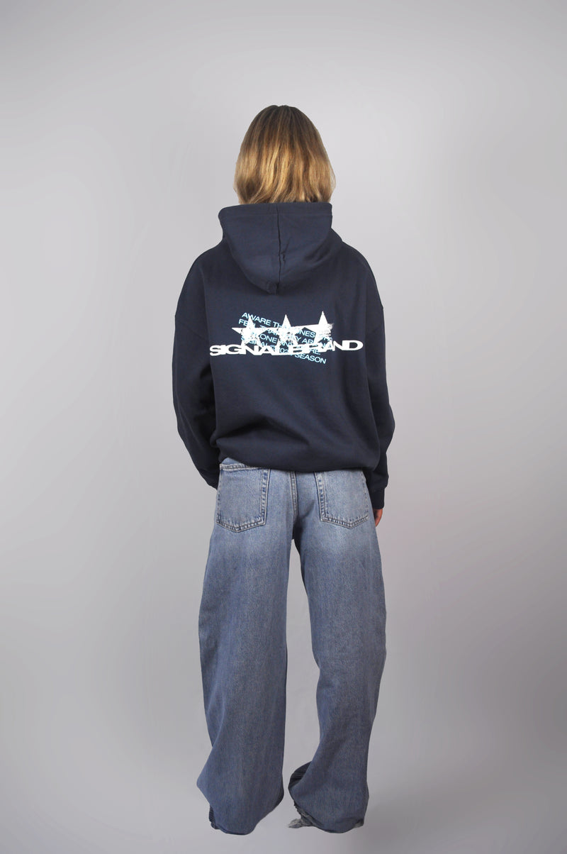 SEASON NAVY HOODIE