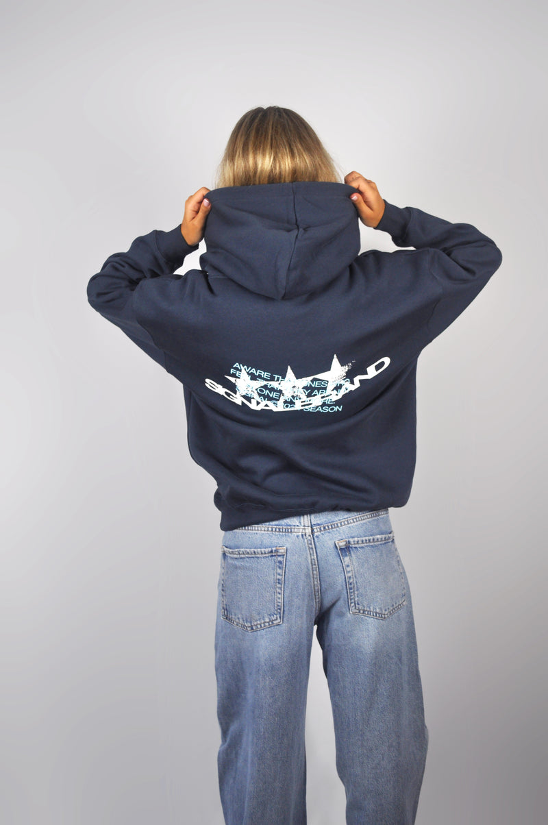 SEASON NAVY HOODIE