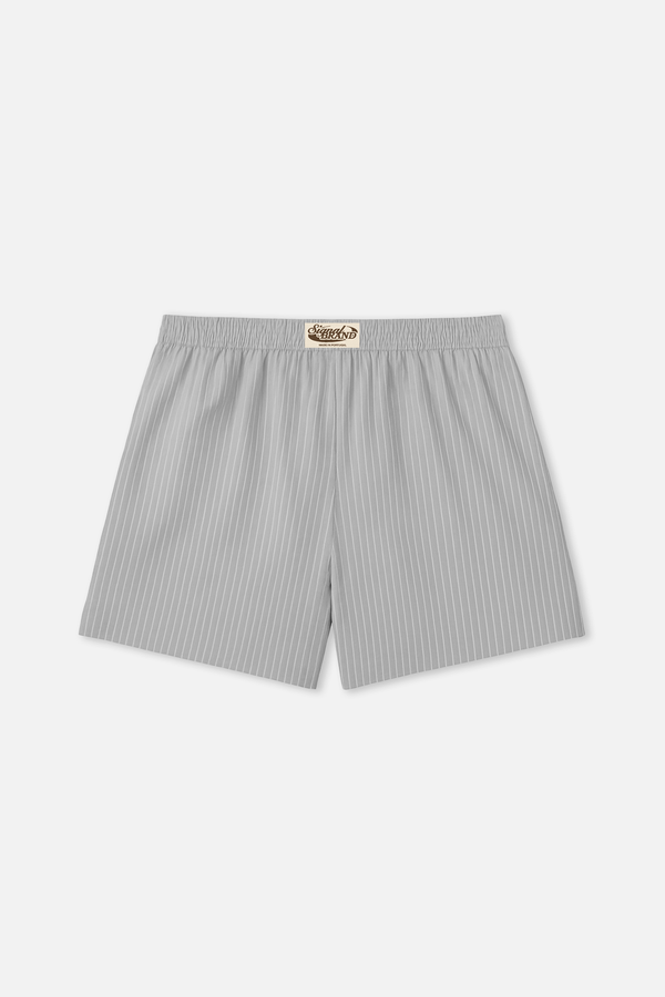 GREY STRIPED UNDERWEAR
