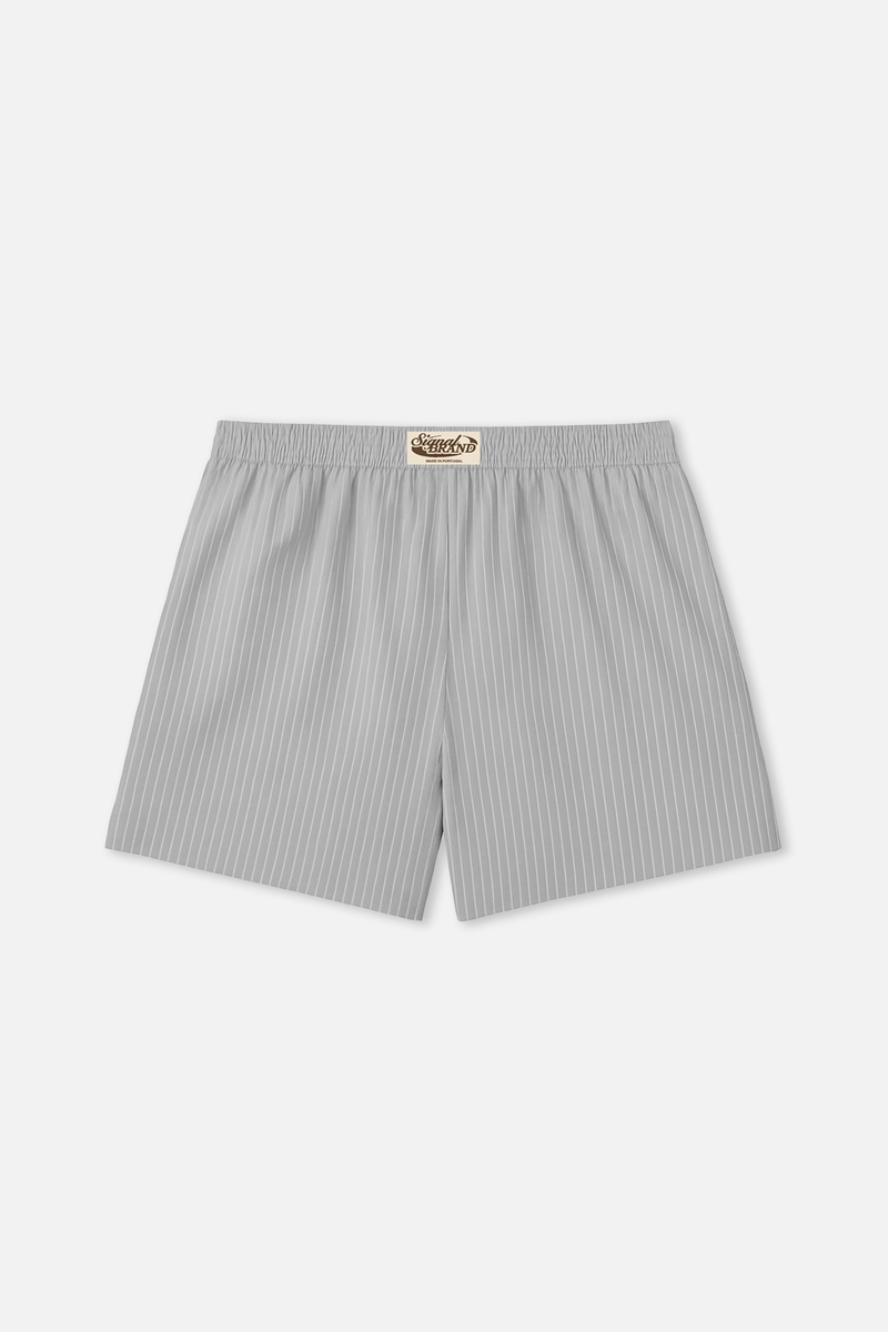 GREY STRIPED UNDERWEAR