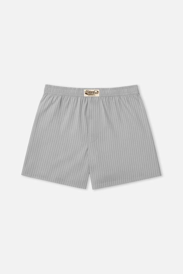GREY STRIPED UNDERWEAR