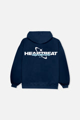 HEARTBEAT NAVY HOODIE