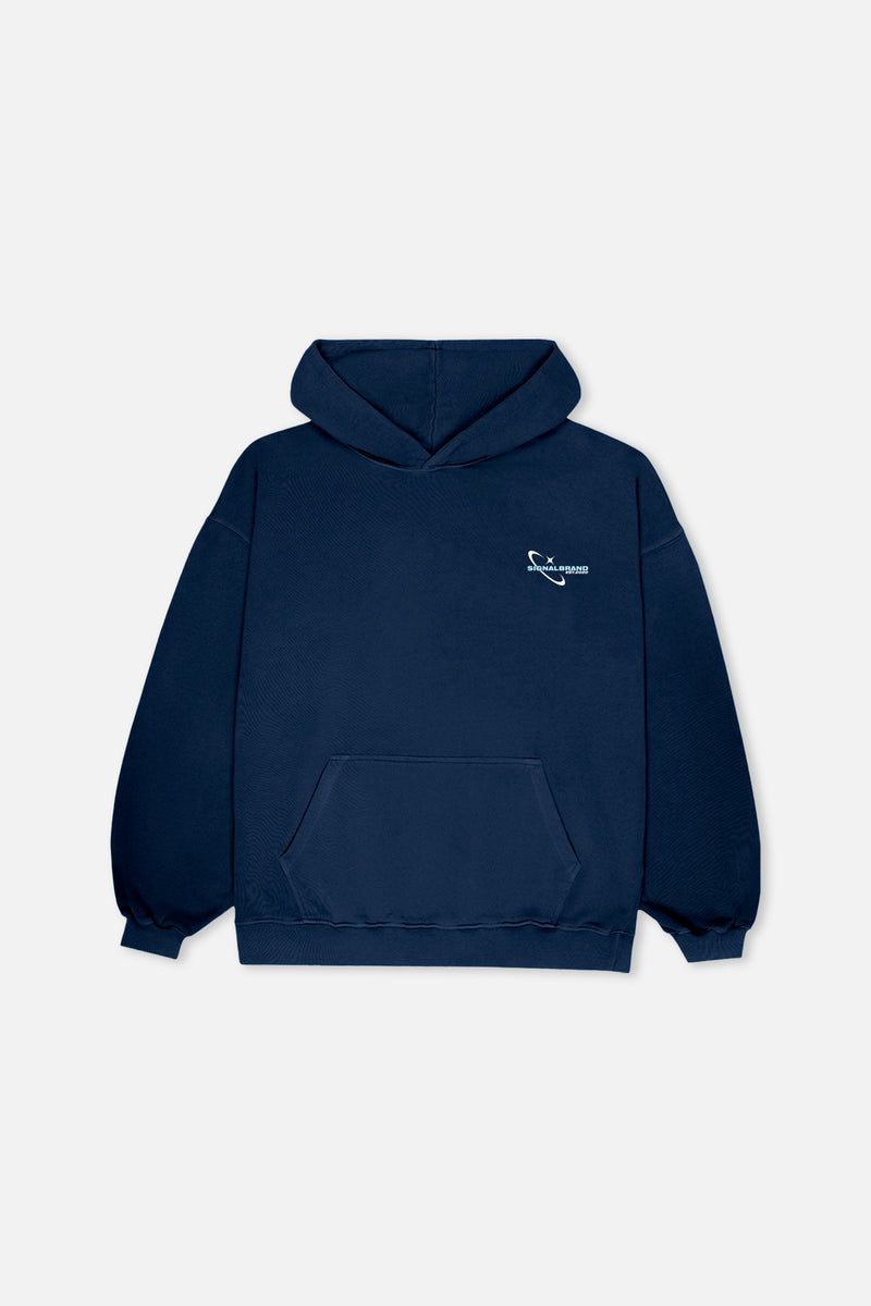HEARTBEAT NAVY HOODIE