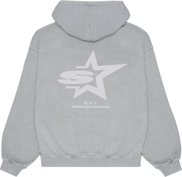 STAR GREY HOODIE