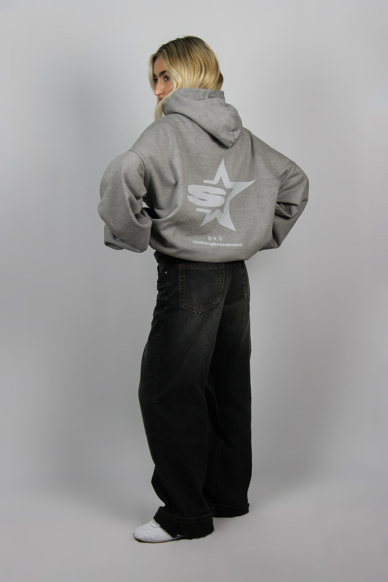 STAR GREY HOODIE