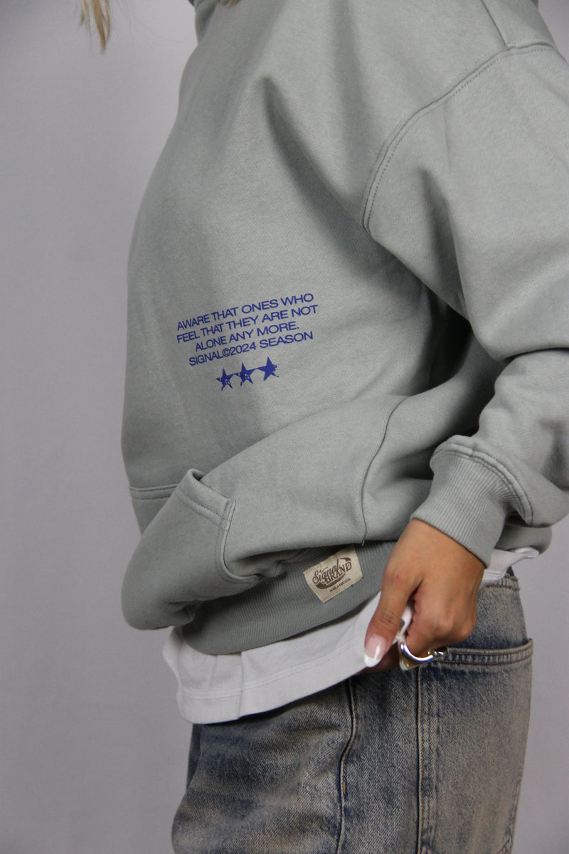 SEASON ICE GREY HOODIE