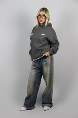 HULLABALOO CHARCOAL HOODIE