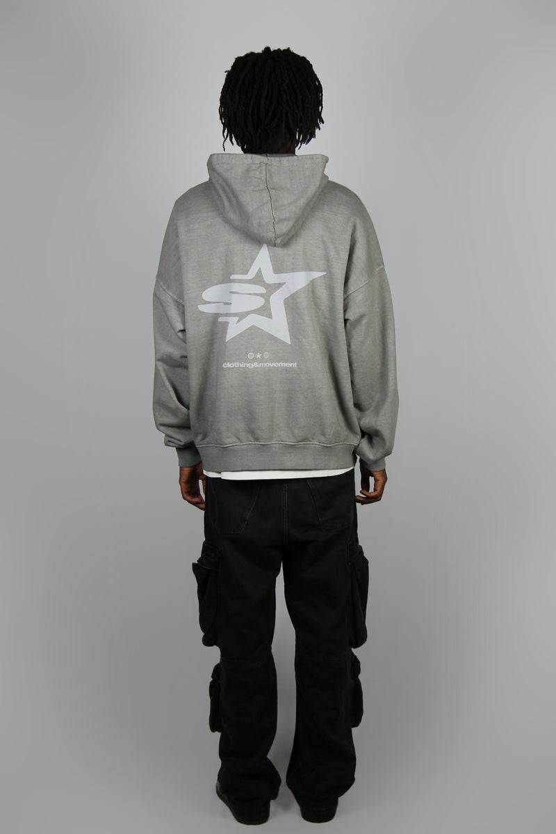 STAR GREY HOODIE