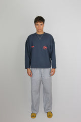THORN NAVY CREWNECK