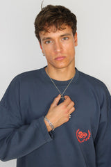 THORN NAVY CREWNECK
