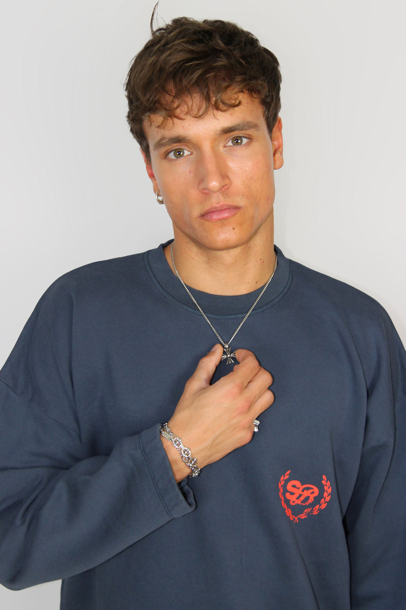 THORN NAVY CREWNECK