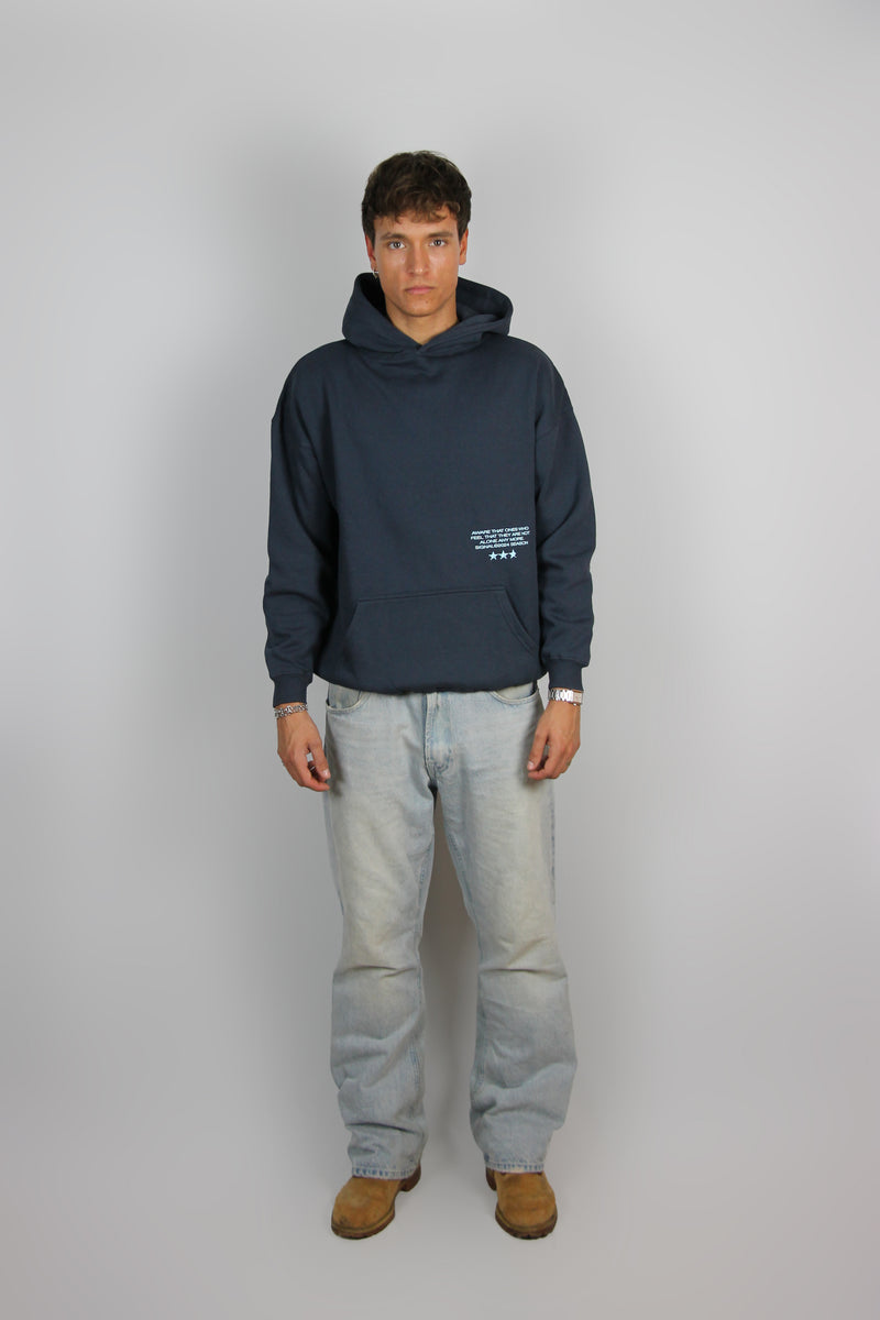 SEASON NAVY HOODIE