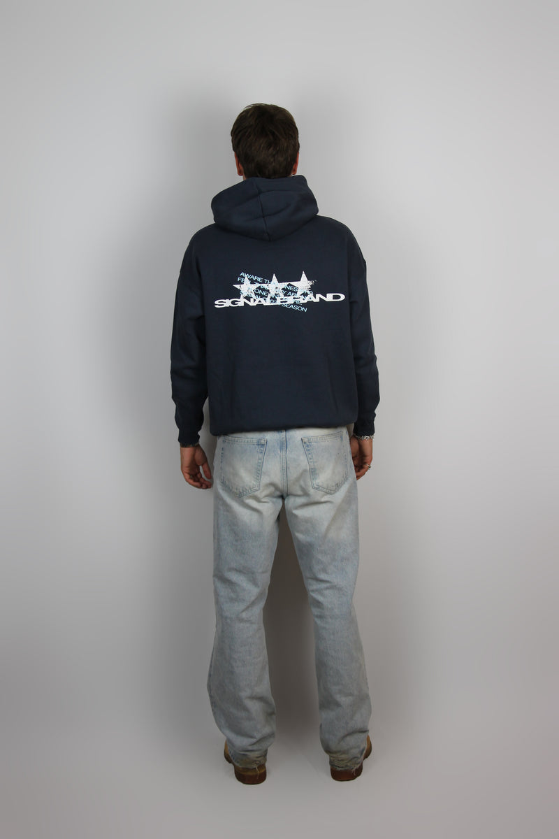 SEASON NAVY HOODIE