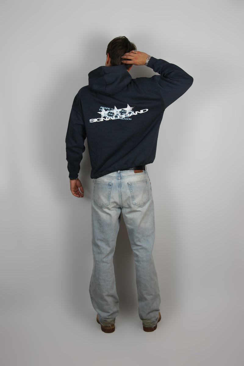 SEASON NAVY HOODIE