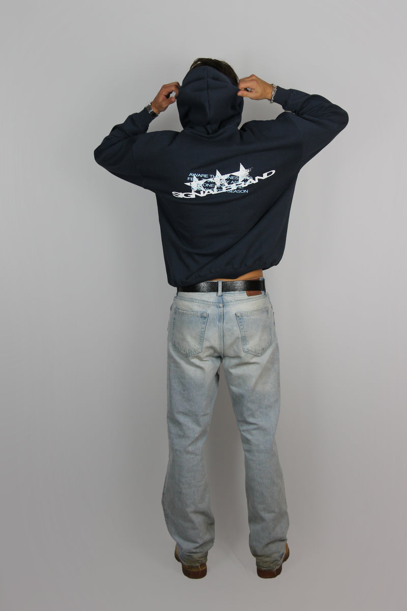 SEASON NAVY HOODIE