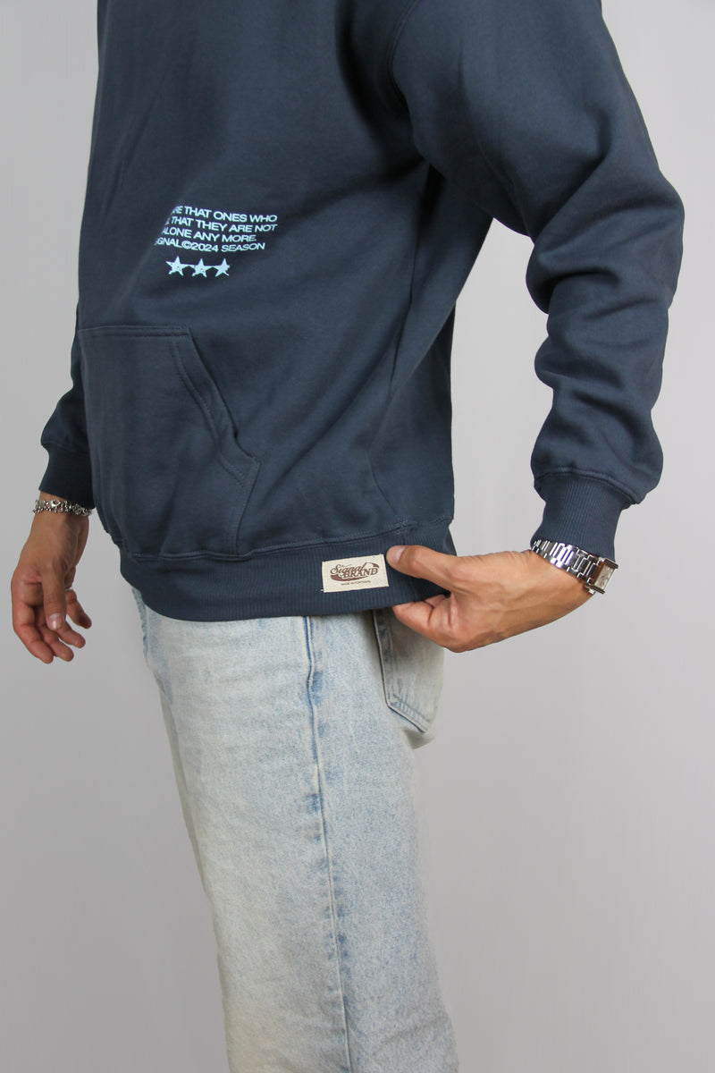 SEASON NAVY HOODIE