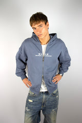 FEELING LIGHT BLUE ZIPPER