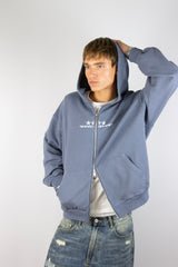 FEELING LIGHT BLUE ZIPPER