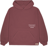 SEASON BURGUNDY HOODIE