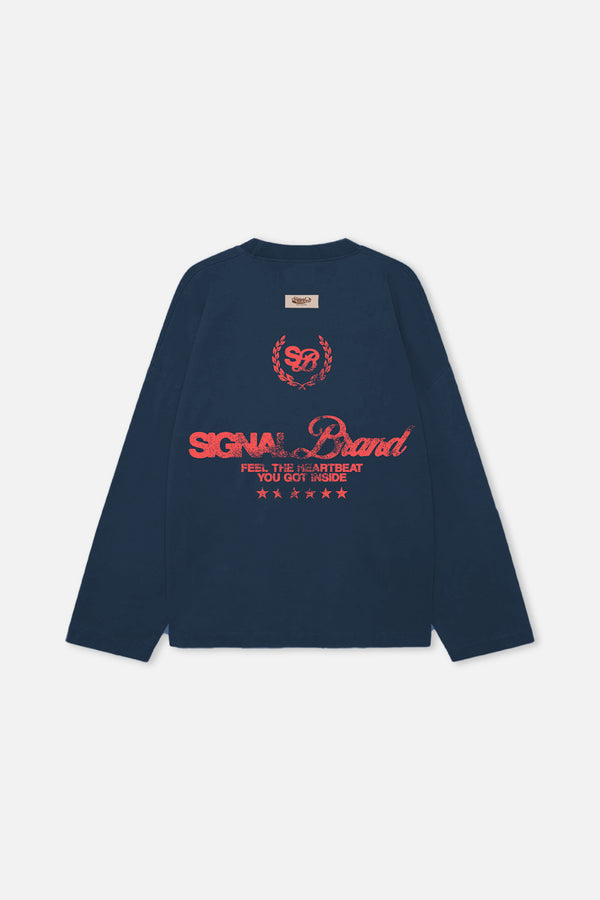 THORN NAVY CREWNECK